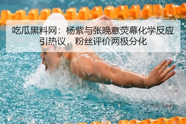 吃瓜黑料网：杨紫与张晚意荧幕化学反应引热议，粉丝评价两极分化